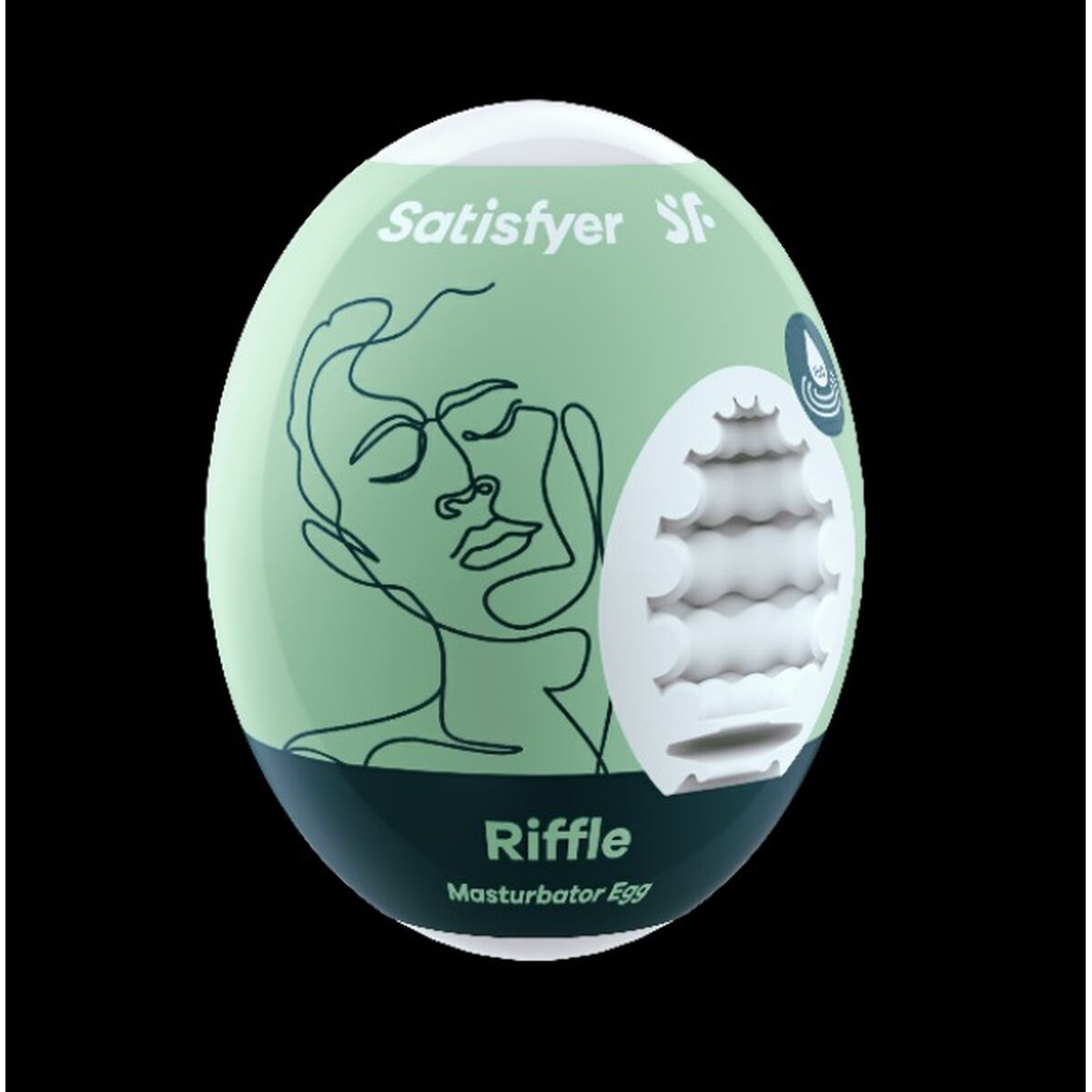 Αβγό Αυνανισμού Satisfyer Riffle Πράσινο